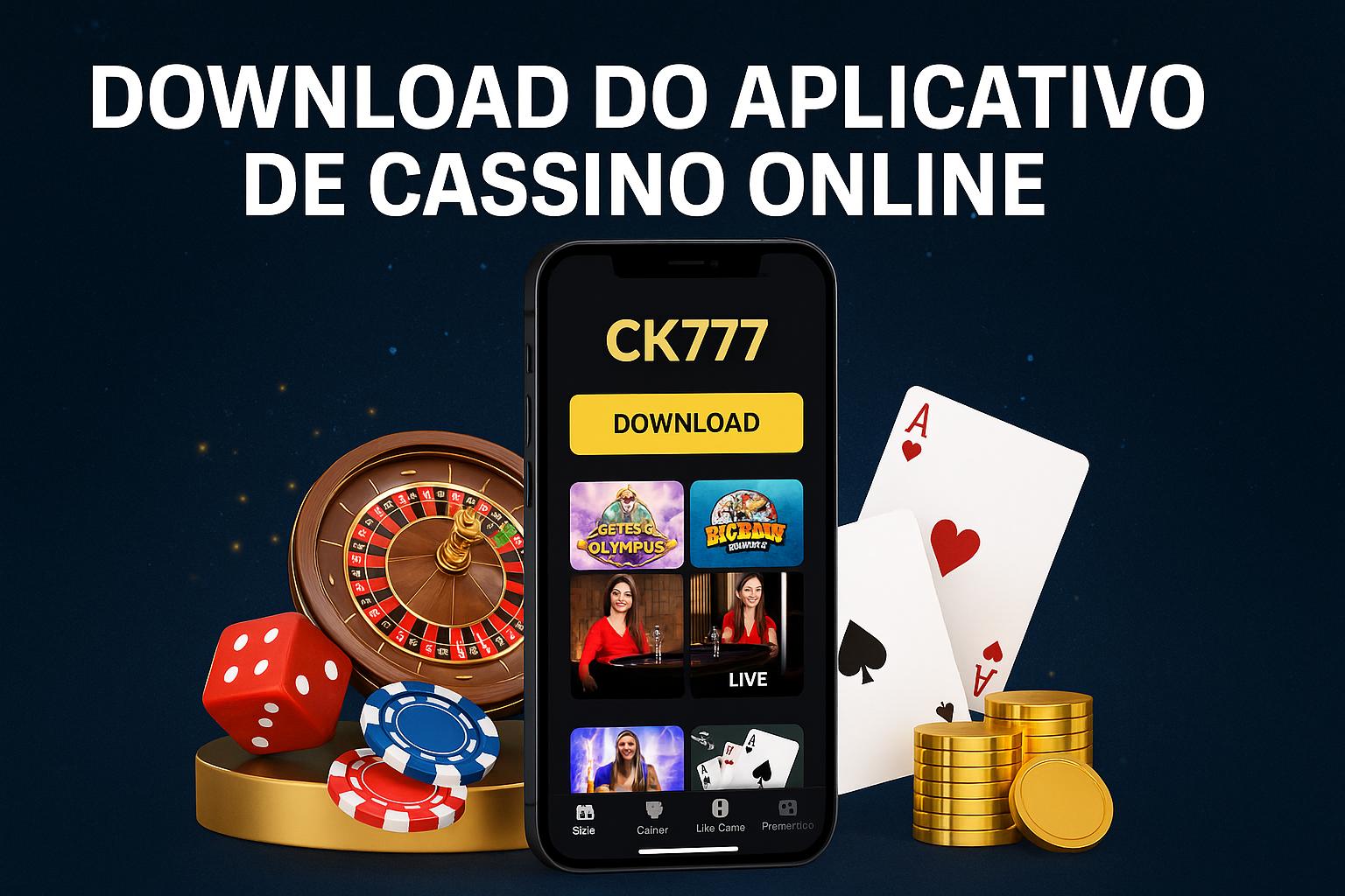 Baixar o CK777 Cassino App