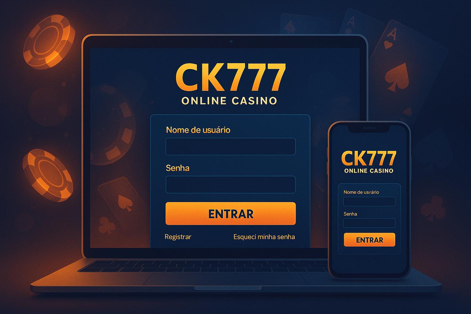 Registro na CK777 Garante Acesso a uma Vasta Seleção de jogo